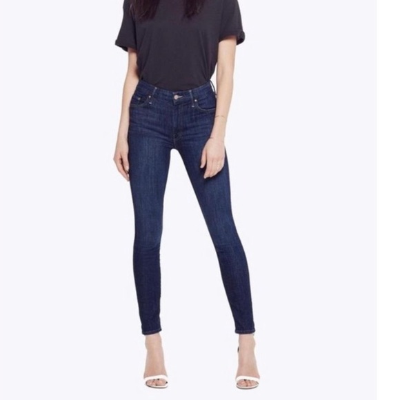 Mother the looker jeans 25 in dark wash: Coffee, tea or me? - Picture 2 of 16